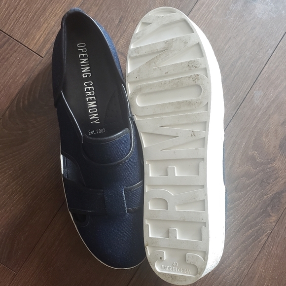 HP. Opening Ceremony Binx Denim Flatform - Picture 8 of 9